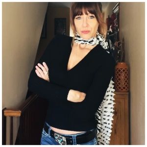 Wide Zebra Scarf